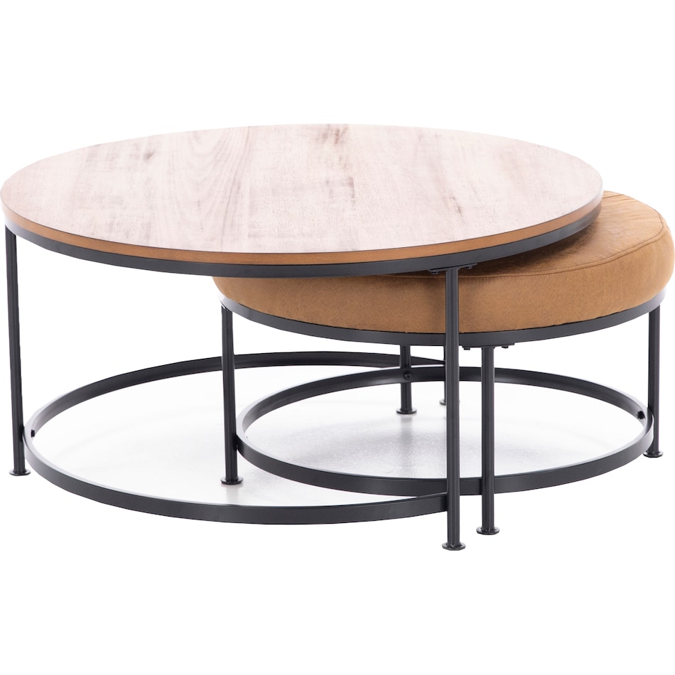 ashy brown cocktail table caram  