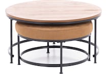 ashy brown cocktail table caram  