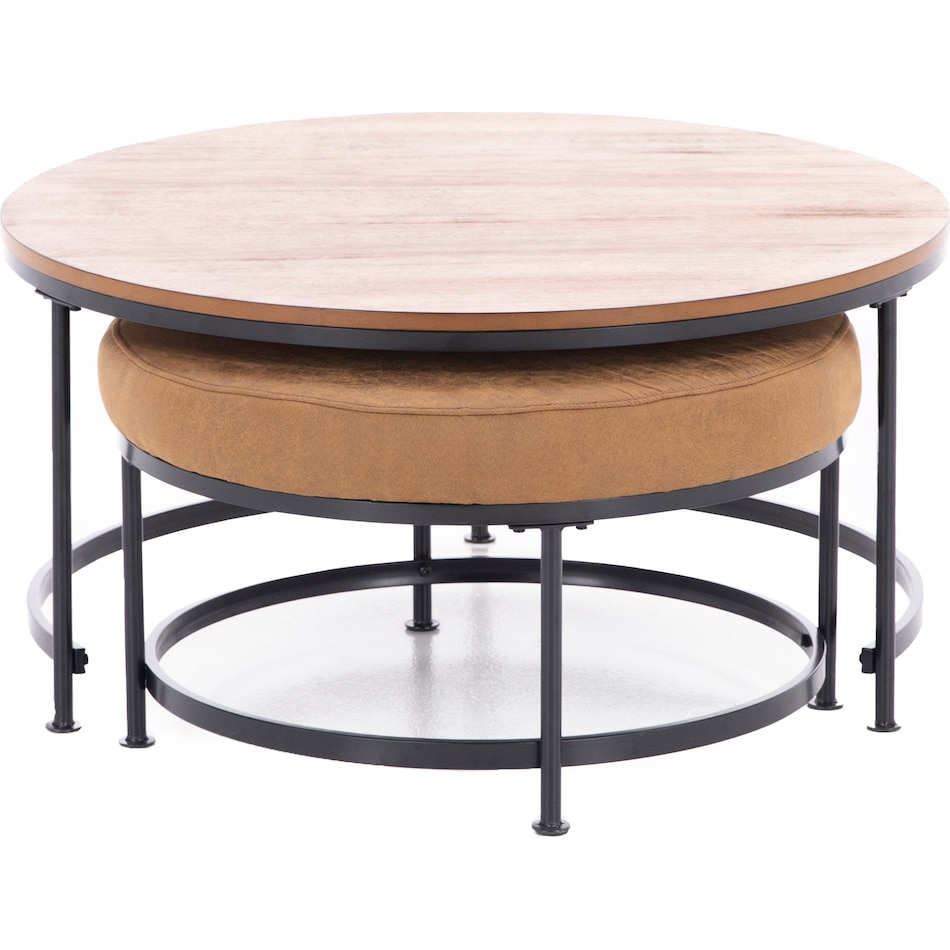 ashy brown cocktail table caram  