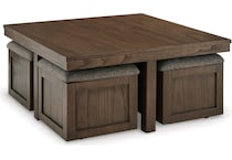 ashy brown cocktail table qd  