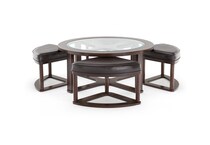 ashy brown cocktail table   