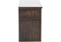 ashy brown console   
