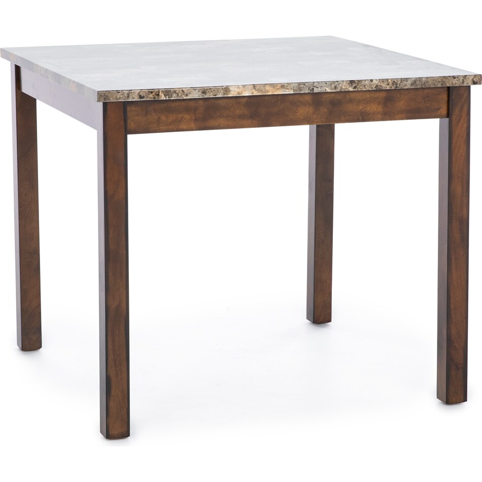 ashy brown counter height rectangle   