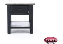 ashy brown end table  image shado  