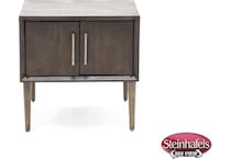 ashy brown end table  image   