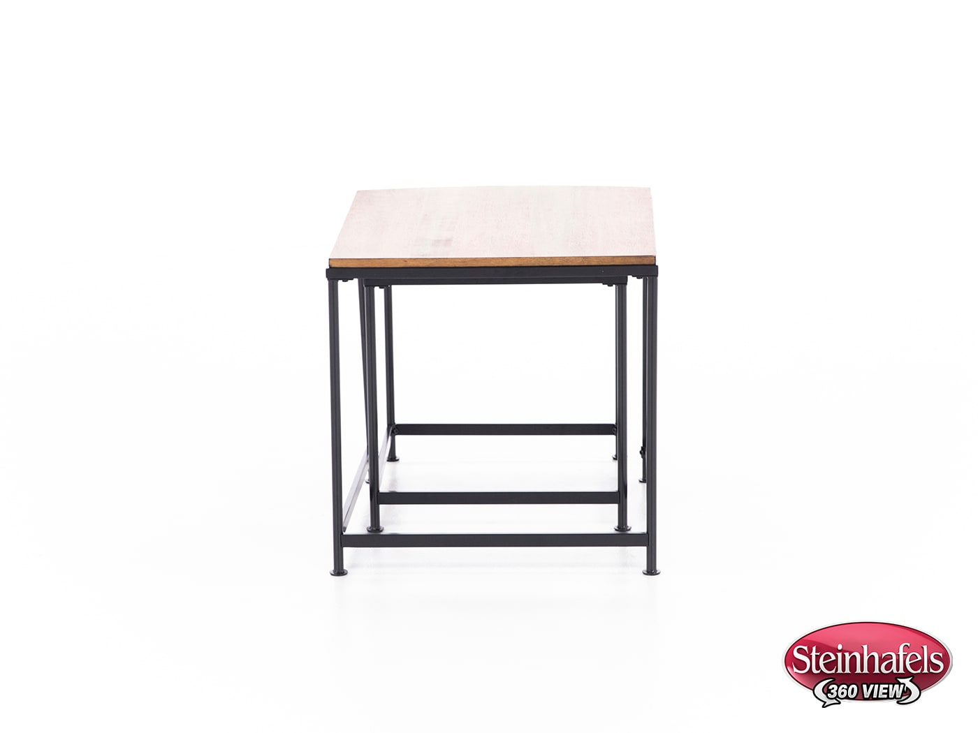 ashy brown end table  image caram  