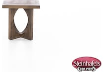 ashy brown end table  image sculp  