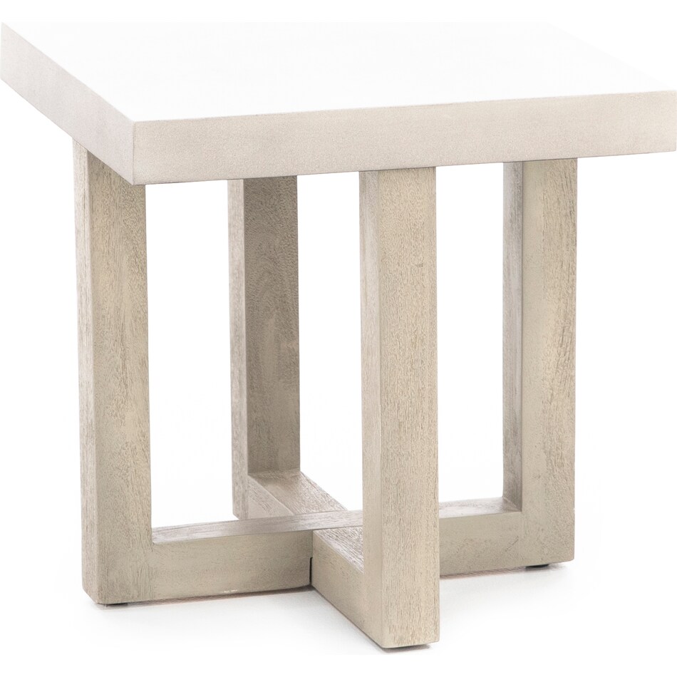 ashy brown end table downt  