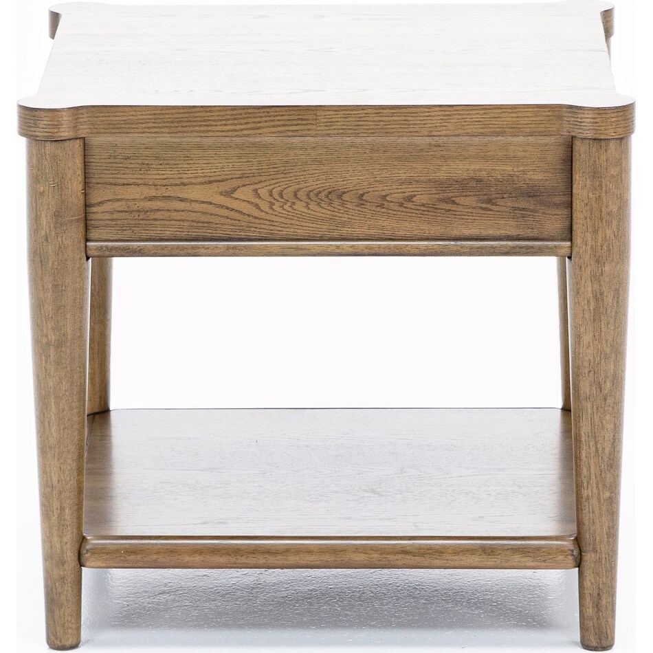 ashy brown end table eam  