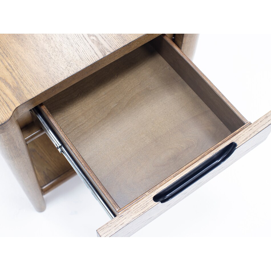 ashy brown end table eam  