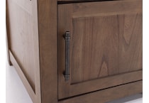 ashy brown end table qd  