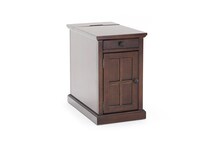ashy brown end table   