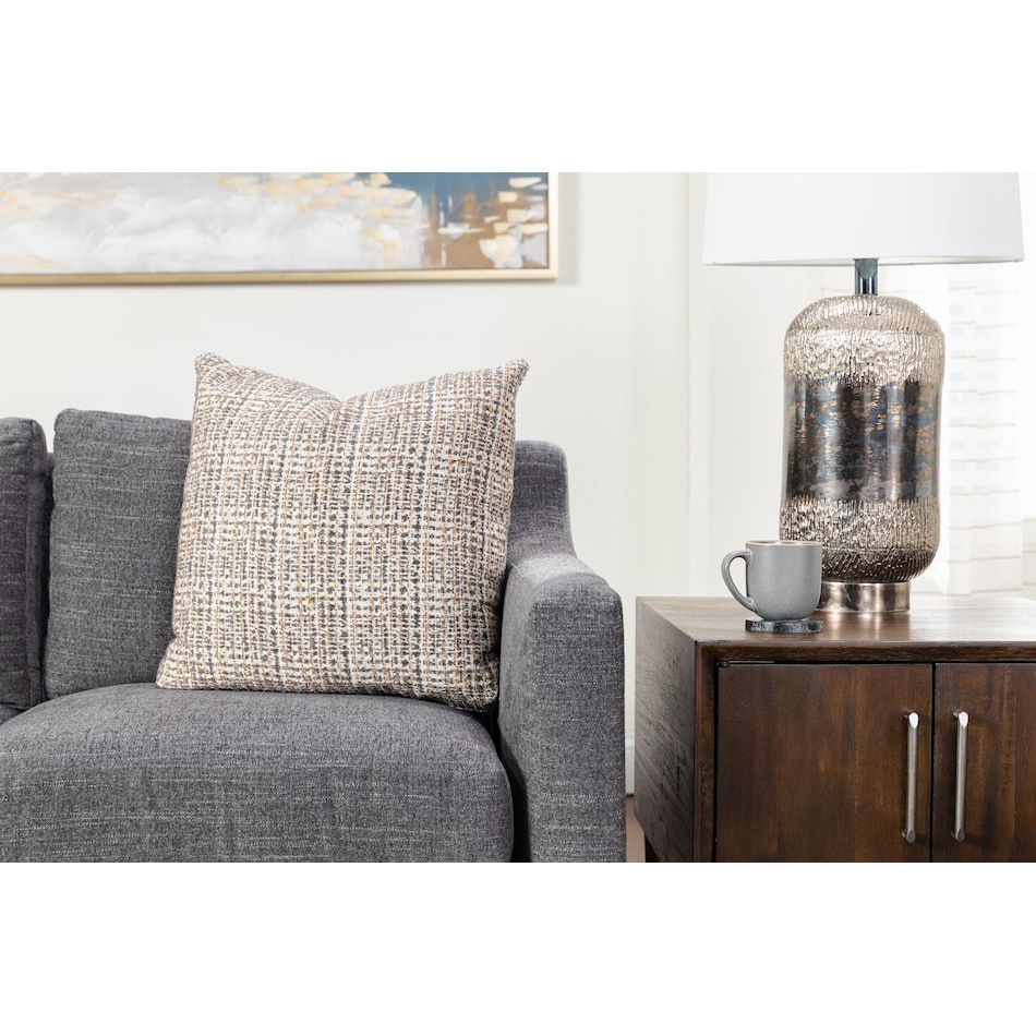 ashy brown end table lifestyle image   