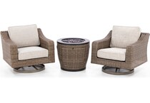ashy brown firepit pkg  