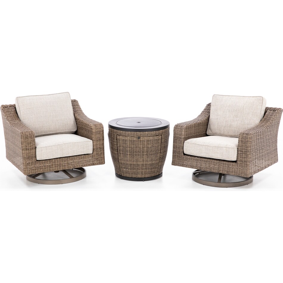 ashy brown firepit pkg  