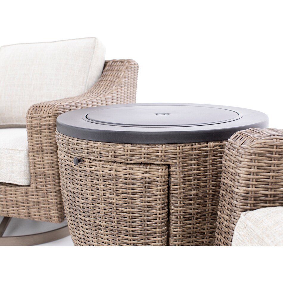 ashy brown firepit pkg  