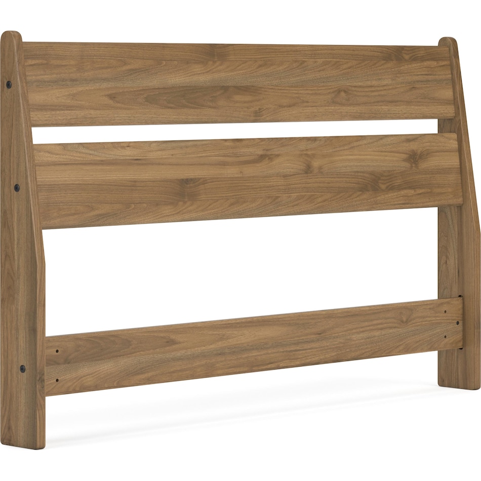 ashy brown full bed headboard   