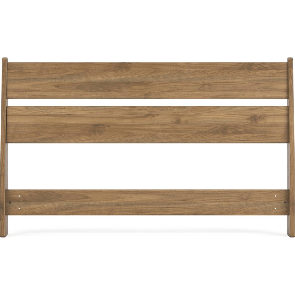 ashy brown full bed headboard   