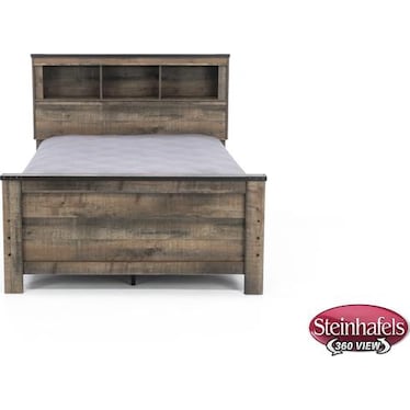 Trinell Full Bookcase Bed