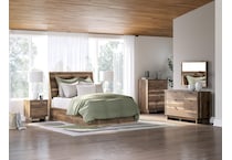 ashy brown full bed package lifestyle image pfp  