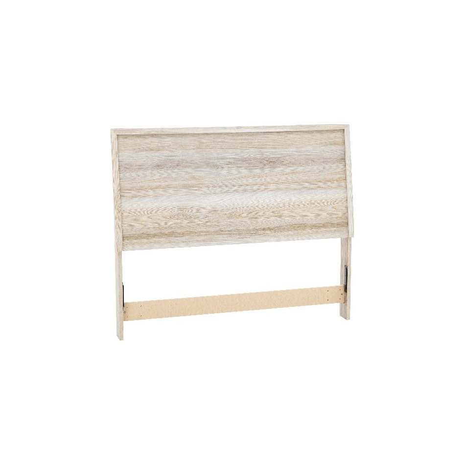 ashy brown king bed headboard   