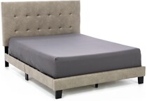 ashy brown king bed package k  