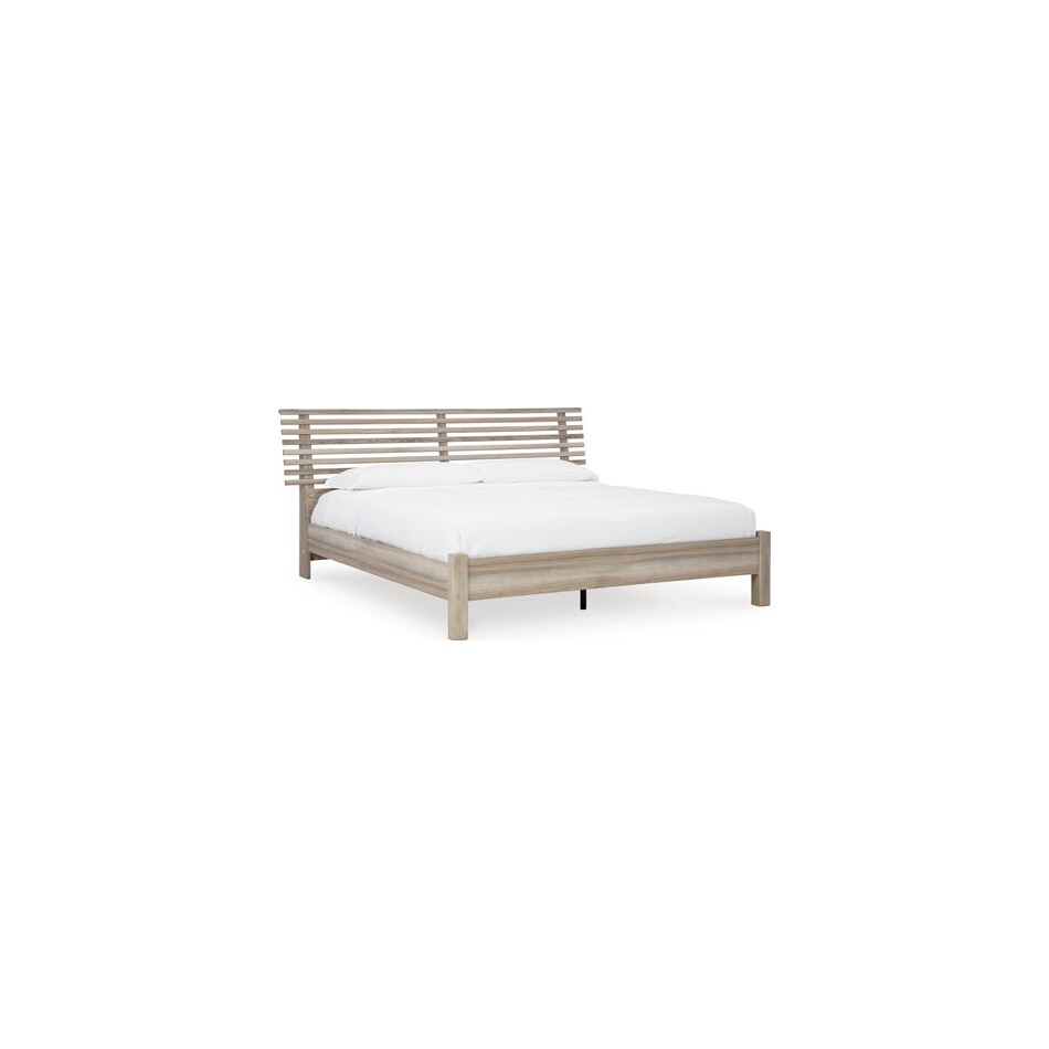 ashy brown king bed package pkg  