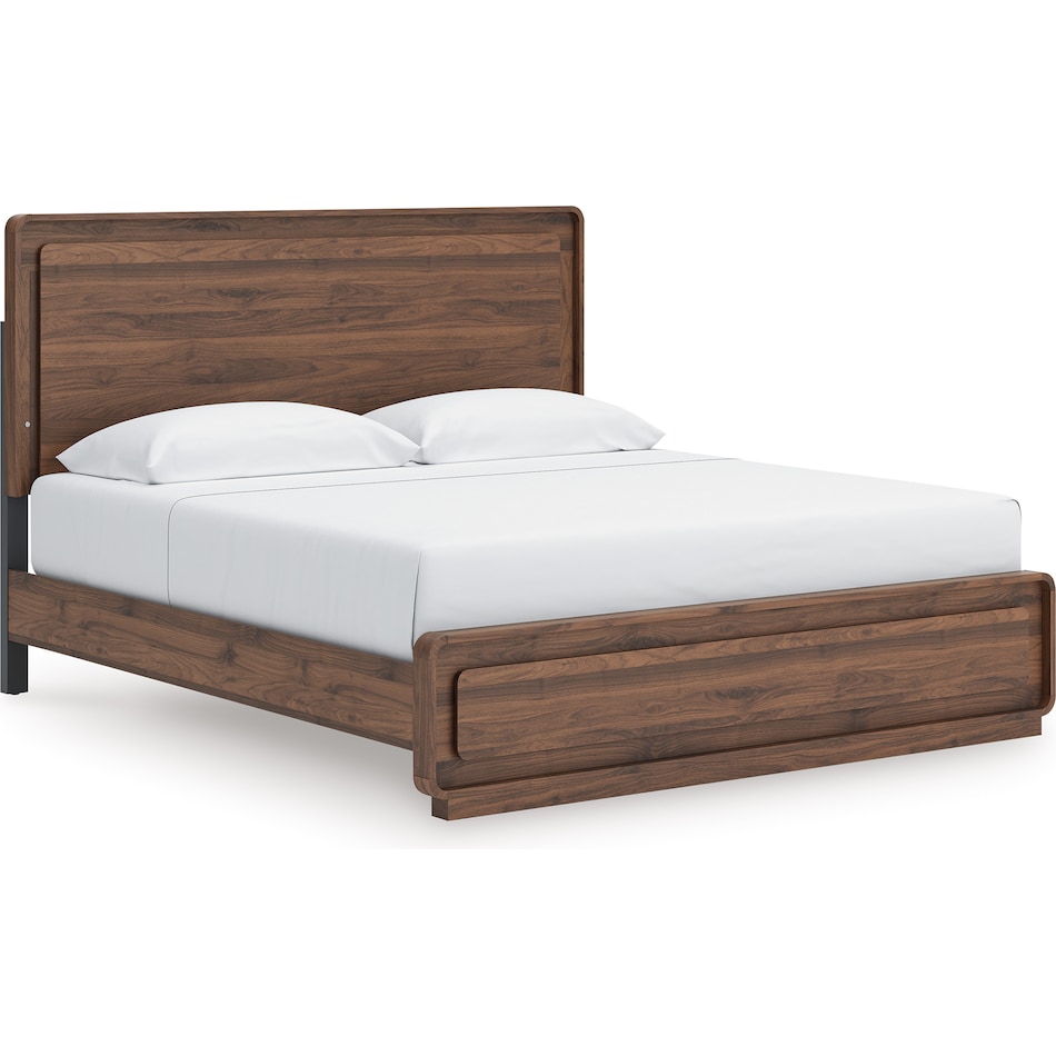 ashy brown king bed package pkp  