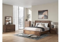 ashy brown king bed package pkp  