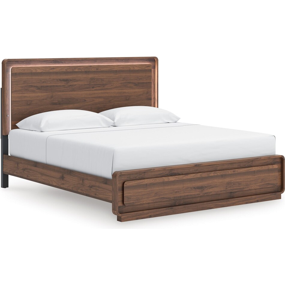 ashy brown king bed package pkp  