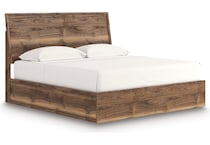 ashy brown king bed package pkp  