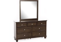 ashy brown mirror   