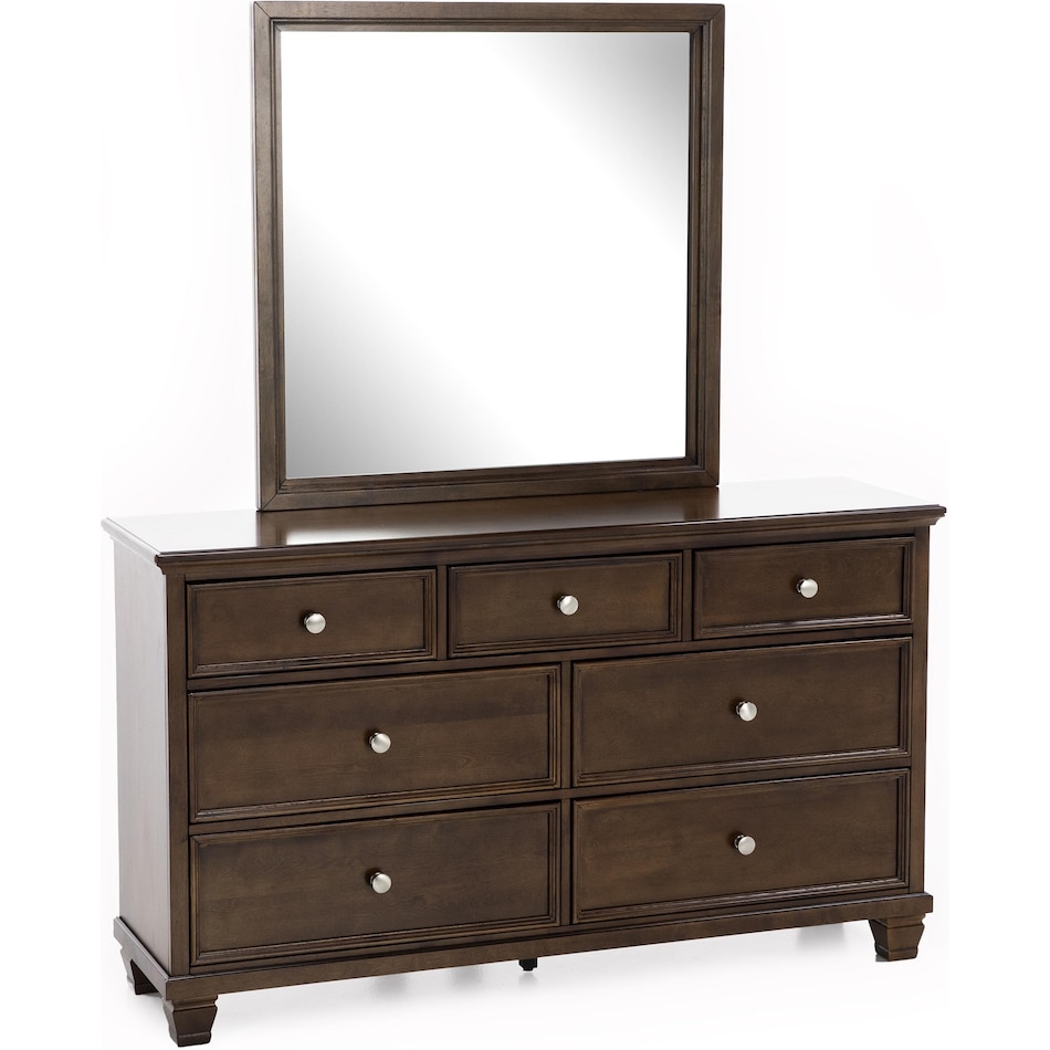ashy brown mirror   