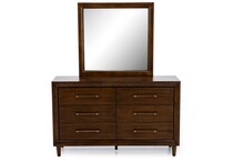 ashy brown mirror   