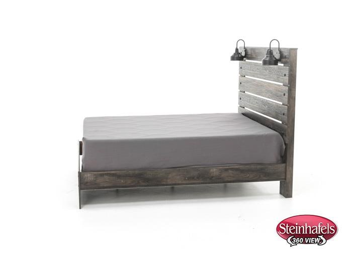 ashy brown queen bed package  image qp  