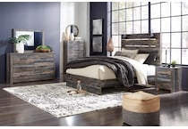 ashy brown queen bed package qbs  