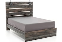 ashy brown queen bed package qp  