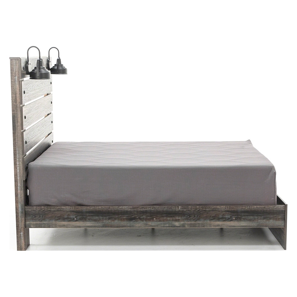 ashy brown queen bed package qp  