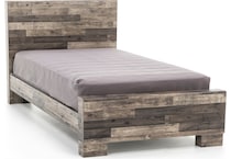 ashy brown queen bed package pk  