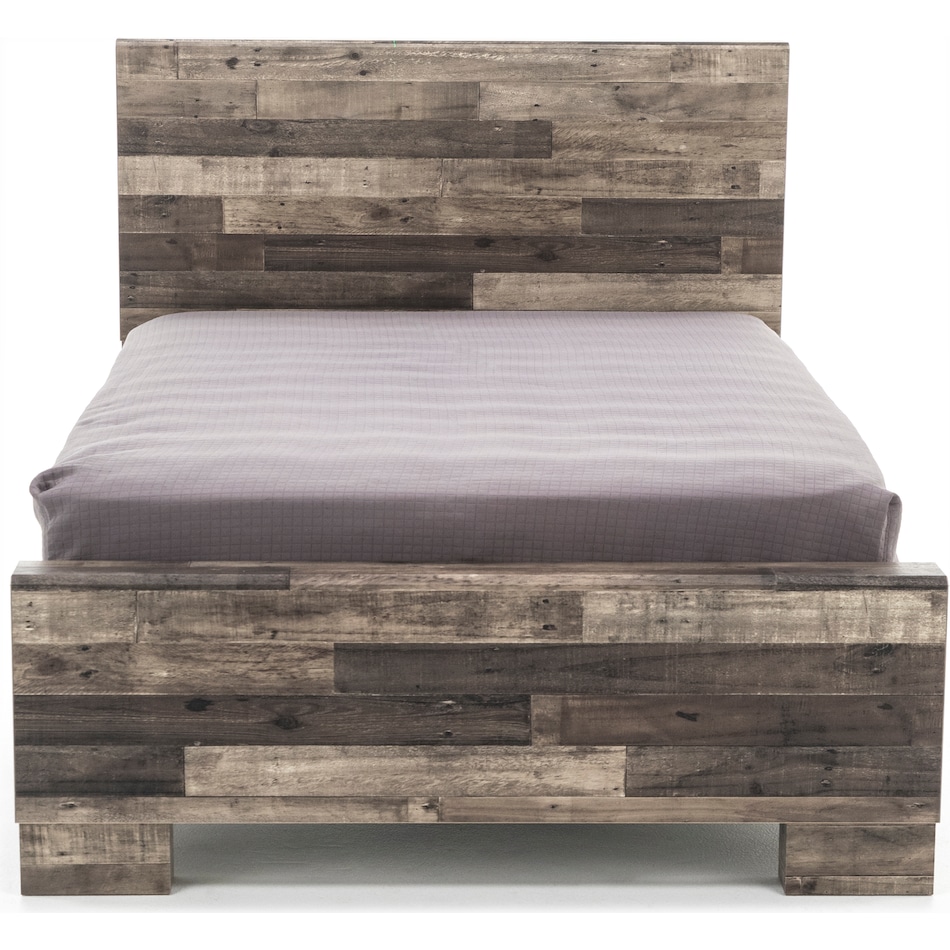 ashy brown queen bed package pk  