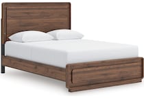 ashy brown queen bed package pqp  