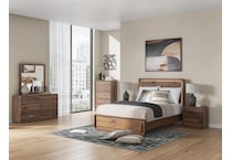 ashy brown queen bed package pqp  