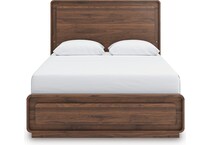 ashy brown queen bed package pqp  