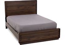 ashy brown queen bed package pqp  