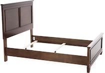 ashy brown queen bed package qpk  