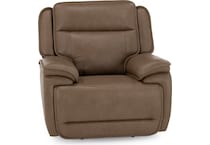 ashy brown recliner z  