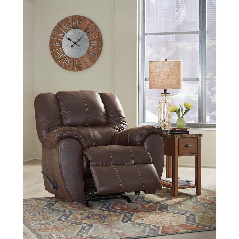 ashy brown recliner   