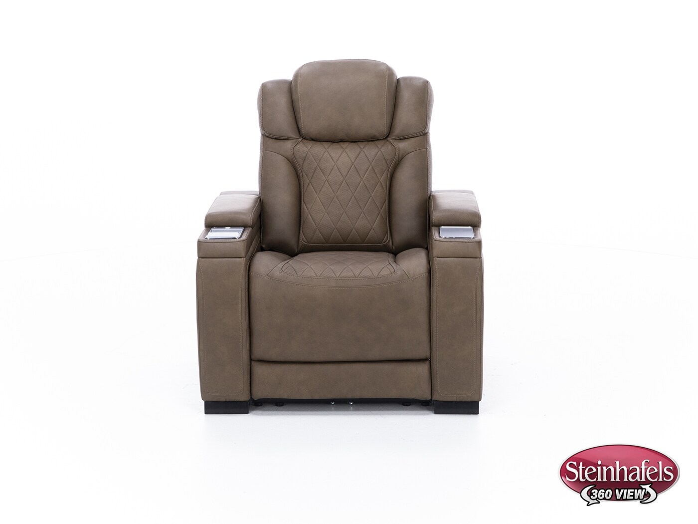 ashy brown recliner  image z  