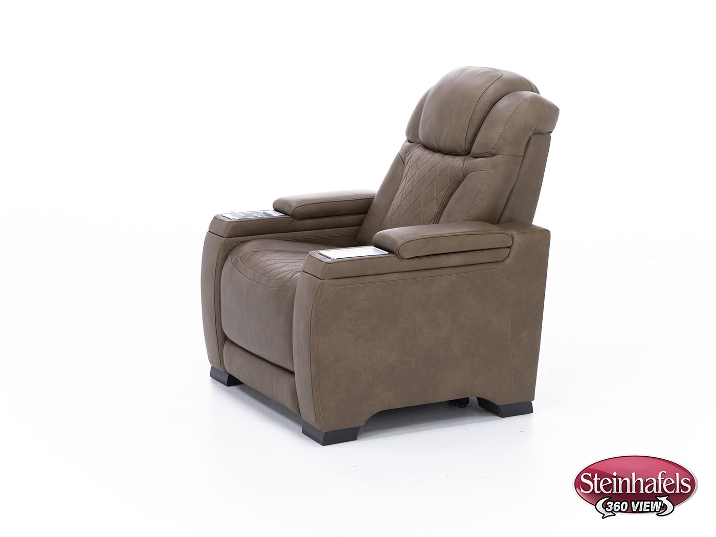 ashy brown recliner  image z  