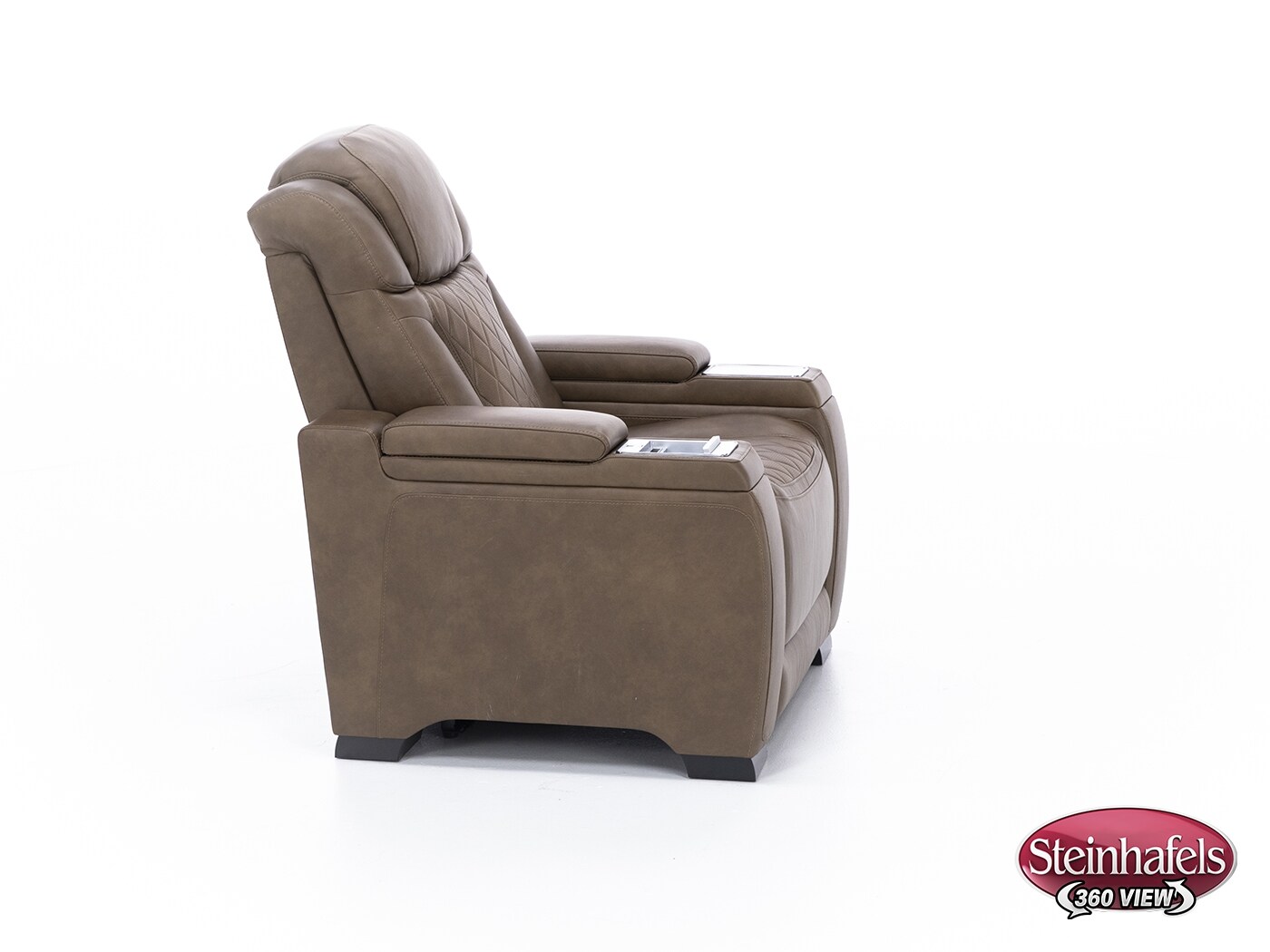 ashy brown recliner  image z  